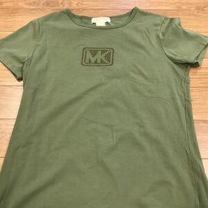 Michael Michael Kors crew neck short sleeve shirt size large women’s